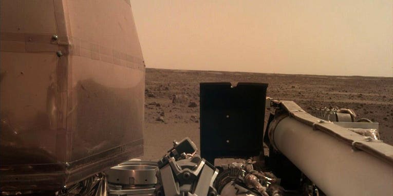 This is the first clear photo from NASA’s InSight spacecraft This is the first clear photo from NASA’s InSight spacecraft