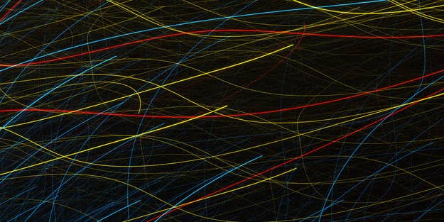 Hubble Telescope “Light Painting” Photo Is Beautiful Mistake Hubble Telescope “Light Painting” Photo Is Beautiful Mistake