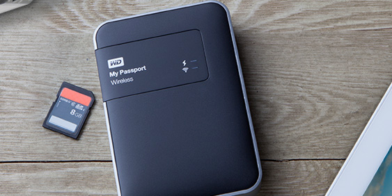 New Gear: Western Digital My Passport Wireless Hard Drive With Built-In SD Card Slot New Gear: Western Digital My Passport Wireless Hard Drive With Built-In SD Card Slot