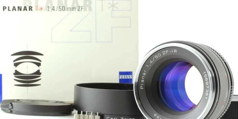 A rare Zeiss lens variant for infrared photography is currently up on eBay A rare Zeiss lens variant for infrared photography is currently up on eBay