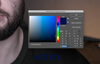 You can use just about any image editor to hide a message. We used Photoshop.